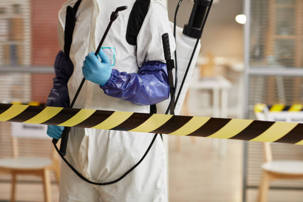 Professional Biohazard technician working in Chester, IL